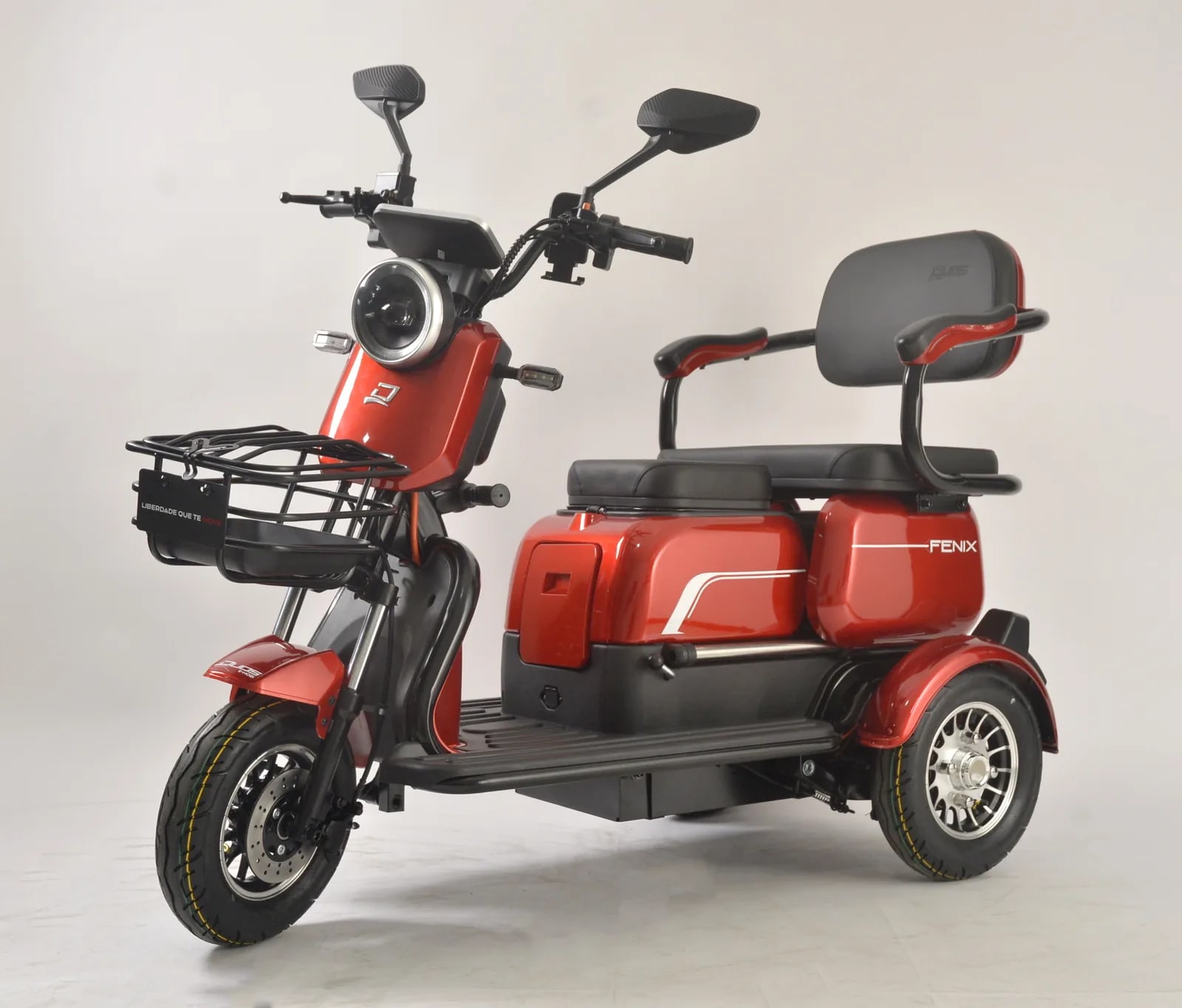 Triciclo elétrico Duos Fênix disponível na Pantera em Quirinópolis